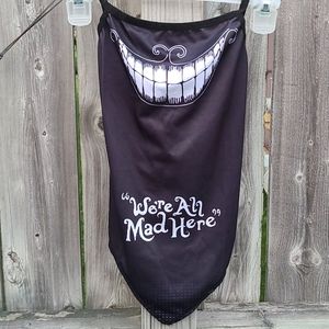 Face Covering "We're All Mad Here"